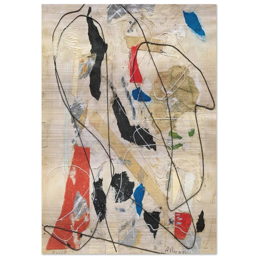 Number 236 - Abstract Expressionism - Anne Ryan Brushed Aluminum Print - 70x100 cm / 28x40 inches | Anne Ryan Aluminum Print | Anne Ryan Prints