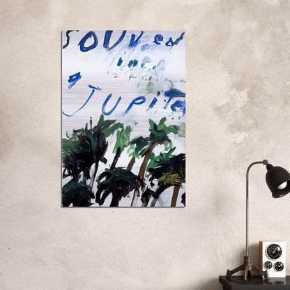 Souvenir - Cy Twombly Brushed Aluminum Print - 70x100 cm / 28x40 inches | Cy Twombly Aluminum Print | Cy Twombly Prints