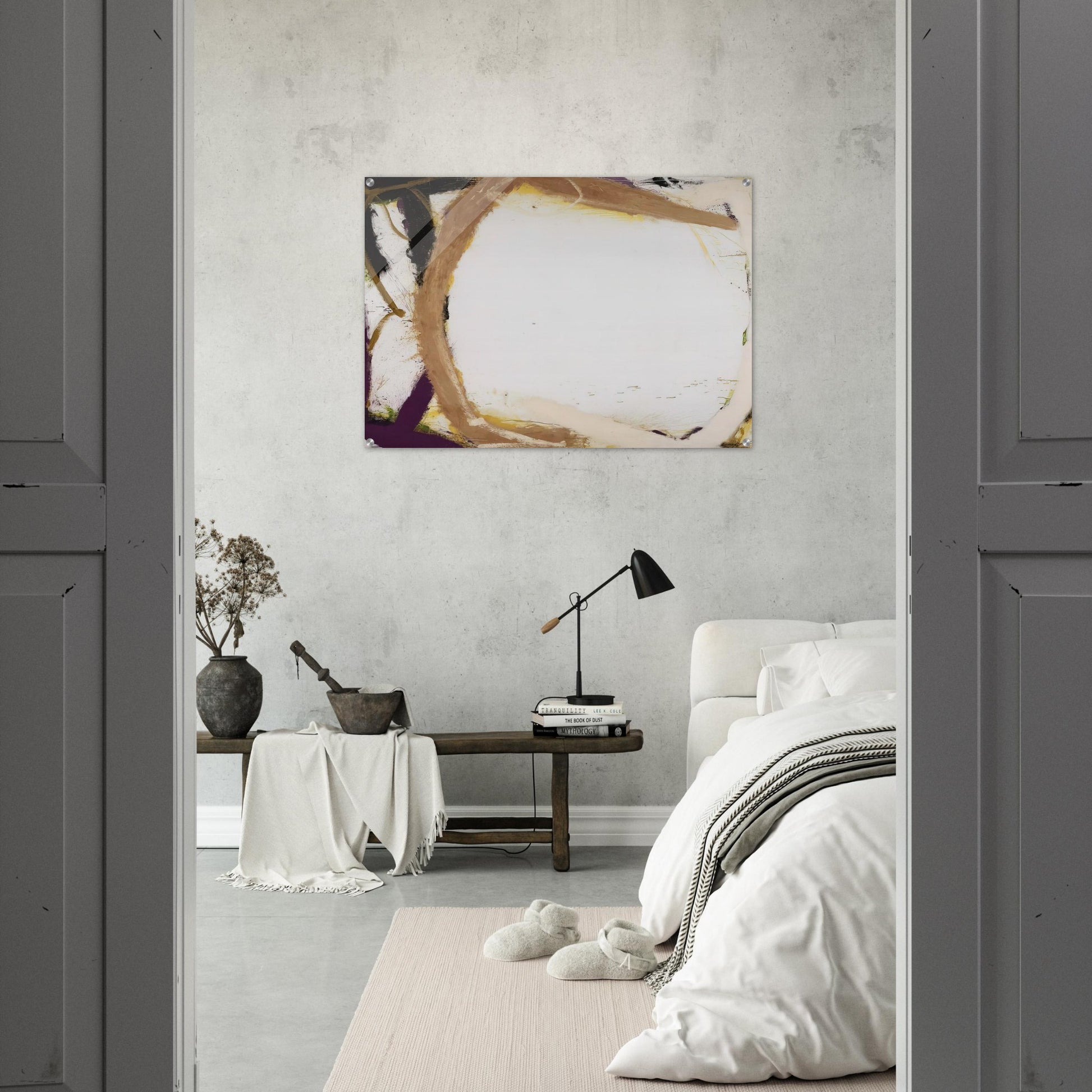 Mojabe - 1966 - Norman Bluhm Acrylic Print - 70x100 cm / 28x40″ inches | Norman Bluhm Wall Art | Norman Bluhm Prints