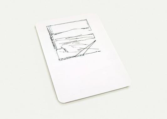 Greece Summer - 1974 By Brice Marden Pack of 10 Post Cards | Brice Marden Post Cards | A6 (10.5 x 14.8 cm) - 4.1 x 5.8 inches