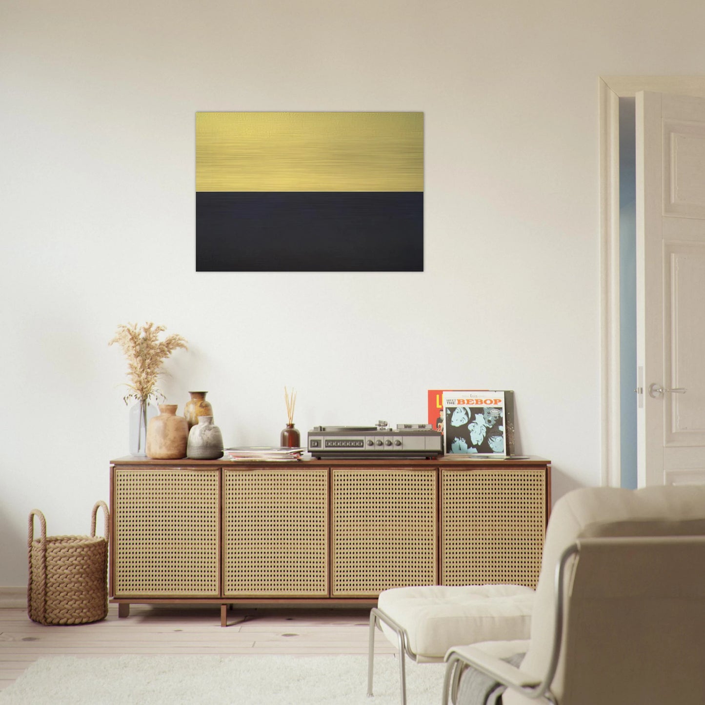 Rodeo - 1971 - Brice Marden Brushed Aluminum Print - 70x100 cm / 28x40 inches | Brice Marden Aluminum Print | Brice Marden Prints