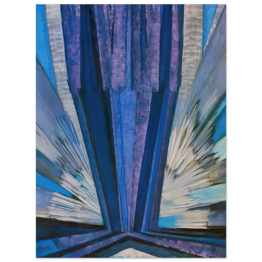 Frantisek Kupka - Blue Fine Art Poster - Default Title
