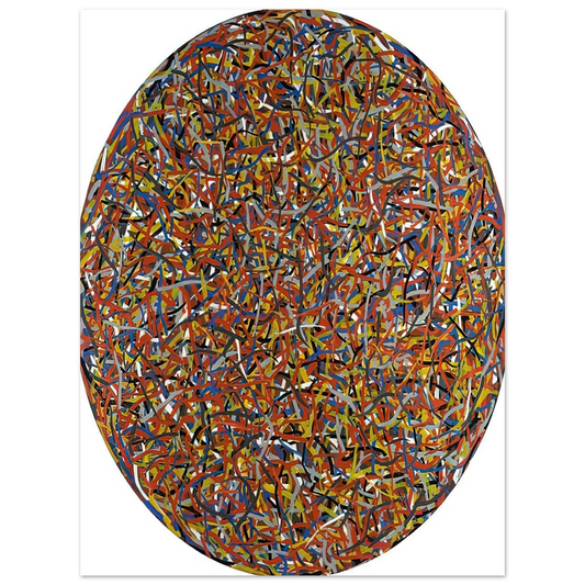Sol LeWitt - Lines in All Directions Fine Art Poster - Default Title