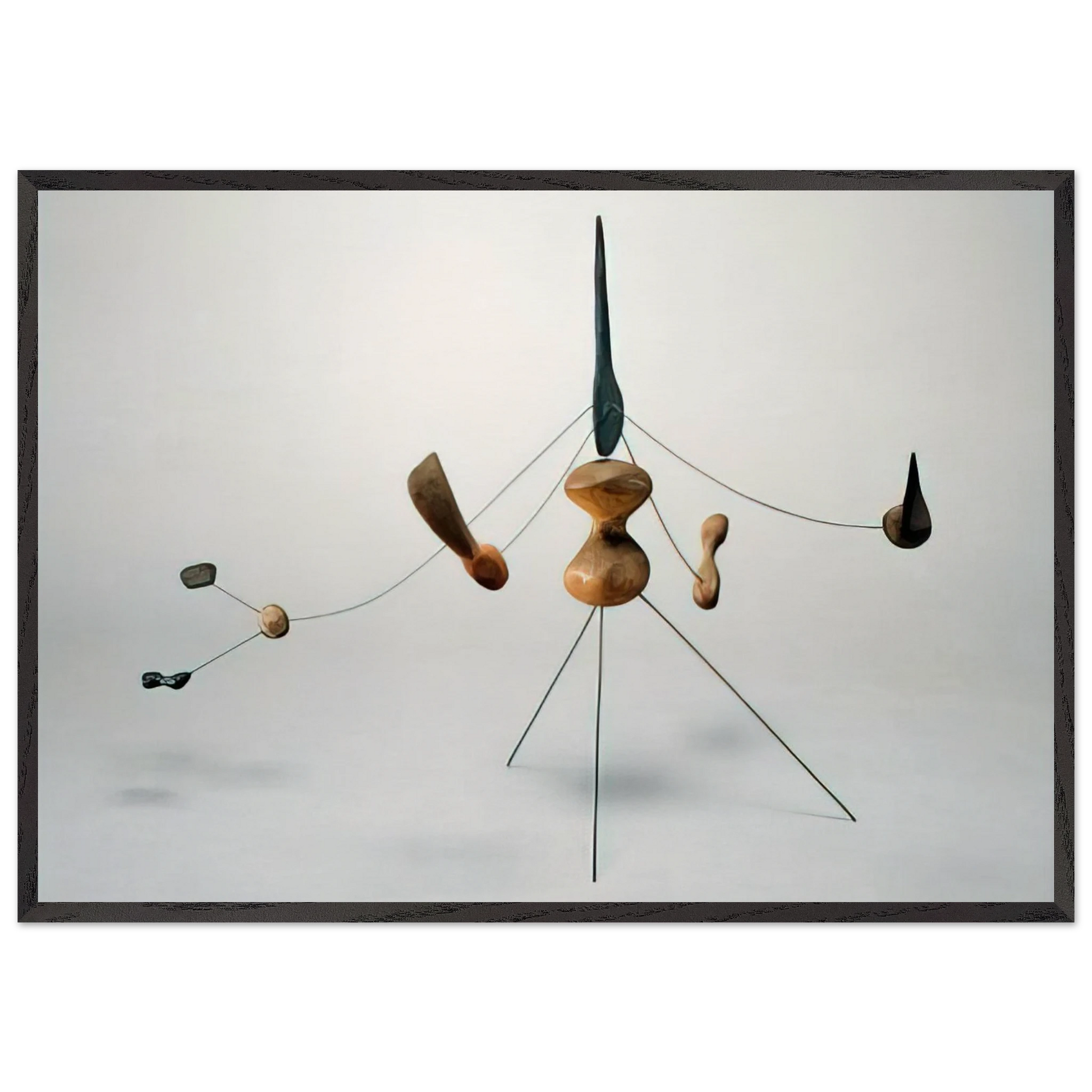 CONSTELLATION 1942 - Alexander Calder Framed Art Print – Black Wooden Frame - Default Title - -Framed Art Print