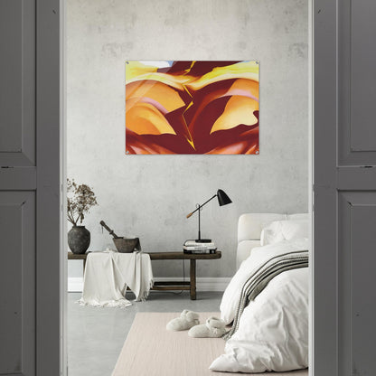 Black Place IV - Georgia O'Keeffe Acrylic Print - 70x100 cm / 28x40″ inches | Georgia O'Keeffe Wall Art | Georgia O'Keeffe Prints