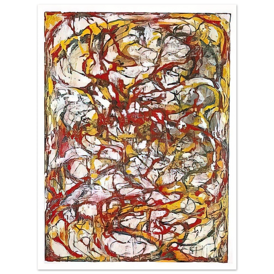 Brice Marden - Dragons - 2004 Fine Art Poster - Default Title