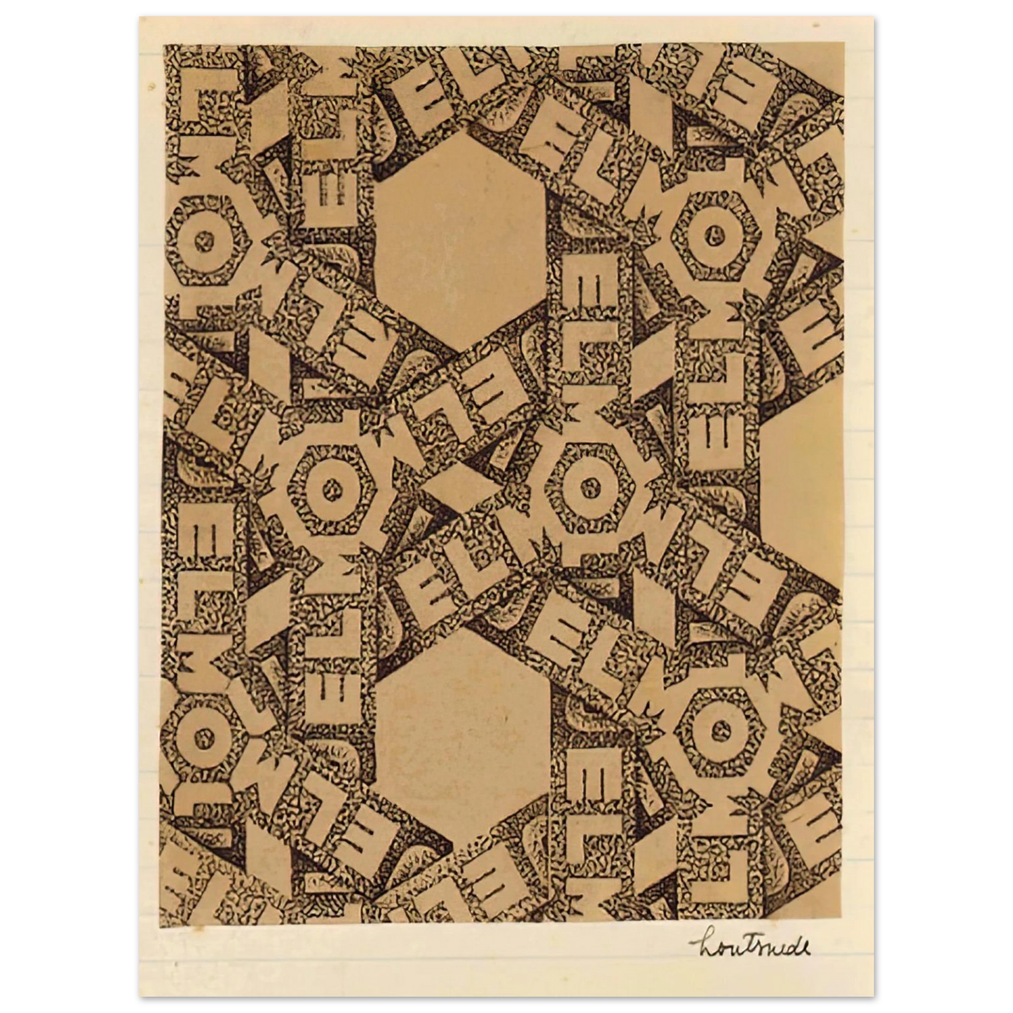 MC Escher - ESCHER (21) Wall Art - 21x29.7 cm / 8x12" - Fine Art Poster - -