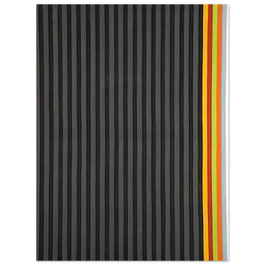 Gene Davis - Licorice Stick - 1961 Fine Art Poster - Default Title