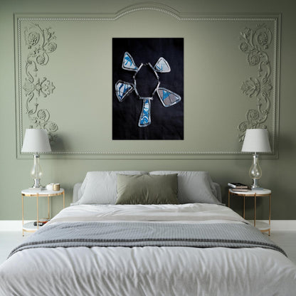 CAGED CROCKERY 1945 - Alexander Calder Brushed Aluminum Print - 70x100 cm / 28x40 inches | Alexander Calder Aluminum Print | Alexander Calder Prints