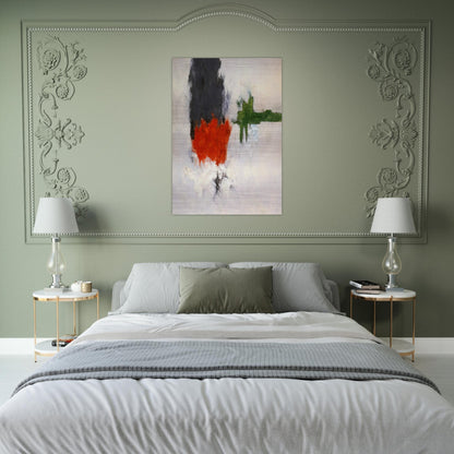 Sun Moon Chalice II - 1962 - Theodoros Stamos Brushed Aluminum Print - 70x100 cm / 28x40 inches | Theodoros Stamos Aluminum Print | Theodoros Stamos Prints