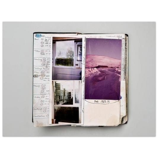 Dieter Roth - 1994 Notebook  Diary detail - 1994 Fine Art Poster - Default Title
