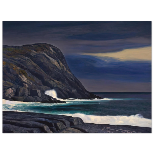 Rockwell Kent - Brewing Storm, Monhegan Fine Art Poster - Default Title