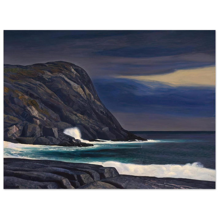 Rockwell Kent - Brewing Storm, Monhegan  75x100 cm / 30x40inches Fine Art Poster