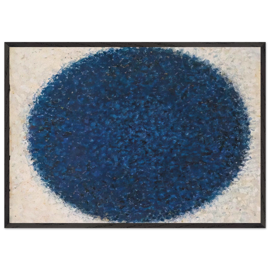 Moon Meditation - Richard Pousette-Dart Framed Art Print – Black Wooden Frame - Default Title - -Framed Art Print