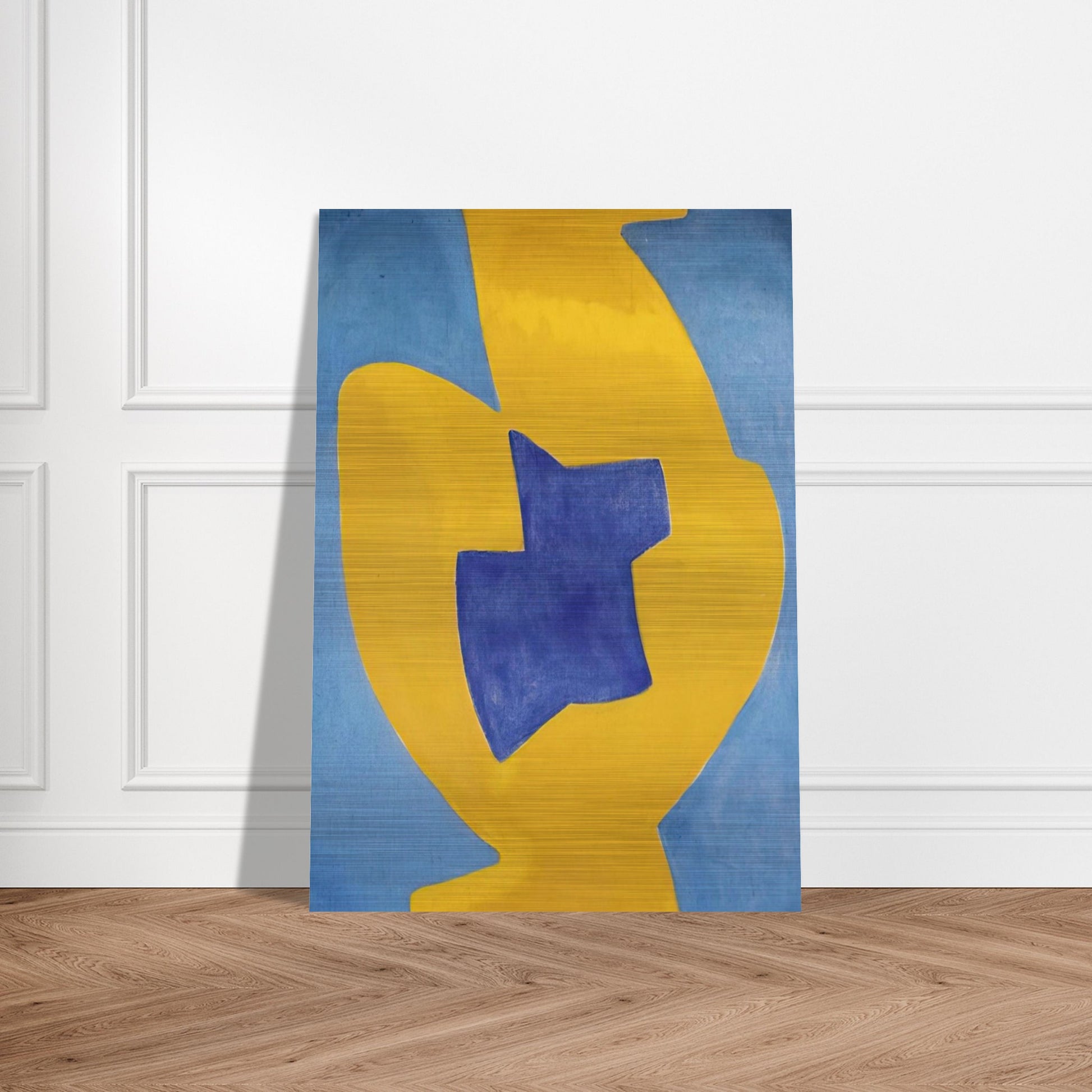 Composition abstraite - 1968 - Serge Poliakoff Brushed Aluminum Print - 70x100 cm / 28x40 inches | Serge Poliakoff Aluminum Print | Serge Poliakoff Prints