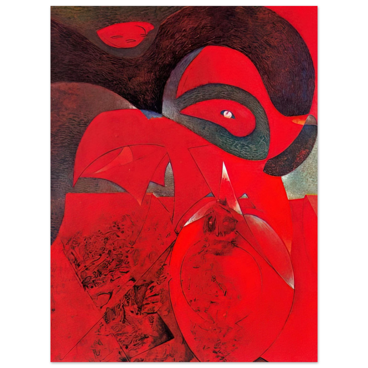 Max Ernst - Compendium of the History of the Universe Fine Art Poster - Default Title