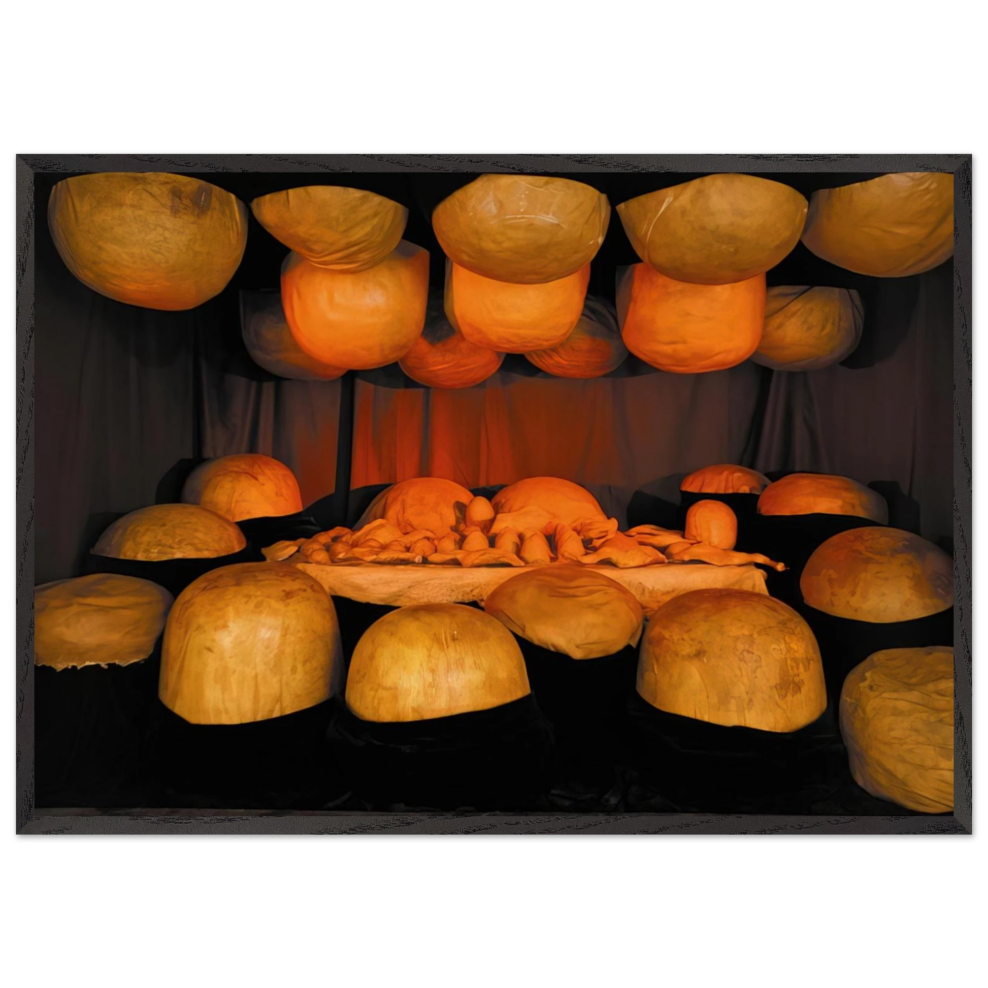 THE DESTRUCTION OF THE FATHER 1974 - Louise Bourgeois Framed Art Print – Black Wooden Frame - Default Title - -Framed Art Print