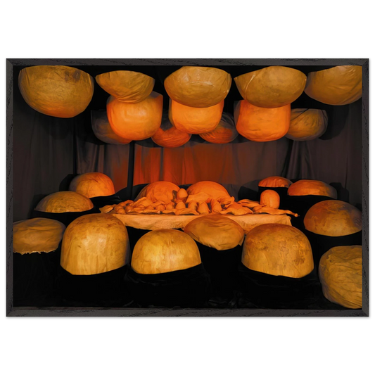 THE DESTRUCTION OF THE FATHER 1974 - Louise Bourgeois Framed Art Print – Black Wooden Frame - Default Title - -Framed Art Print