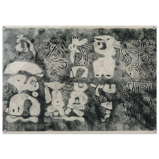 Gilgamesh - Karl Otto Gotz Acrylic Print - 70x100 cm / 28x40″ inches