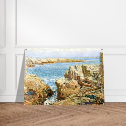 Coast Scene, Isles of Shoals - Childe Hassam Acrylic Print - 70x100 cm / 28x40″ inches