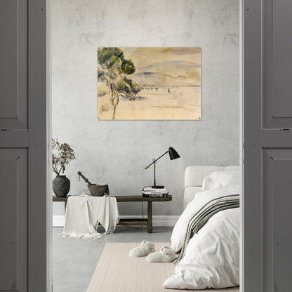 Pine Tree in the Arc Valley - Paul Cézanne Acrylic Print - 70x100 cm / 28x40″ inches