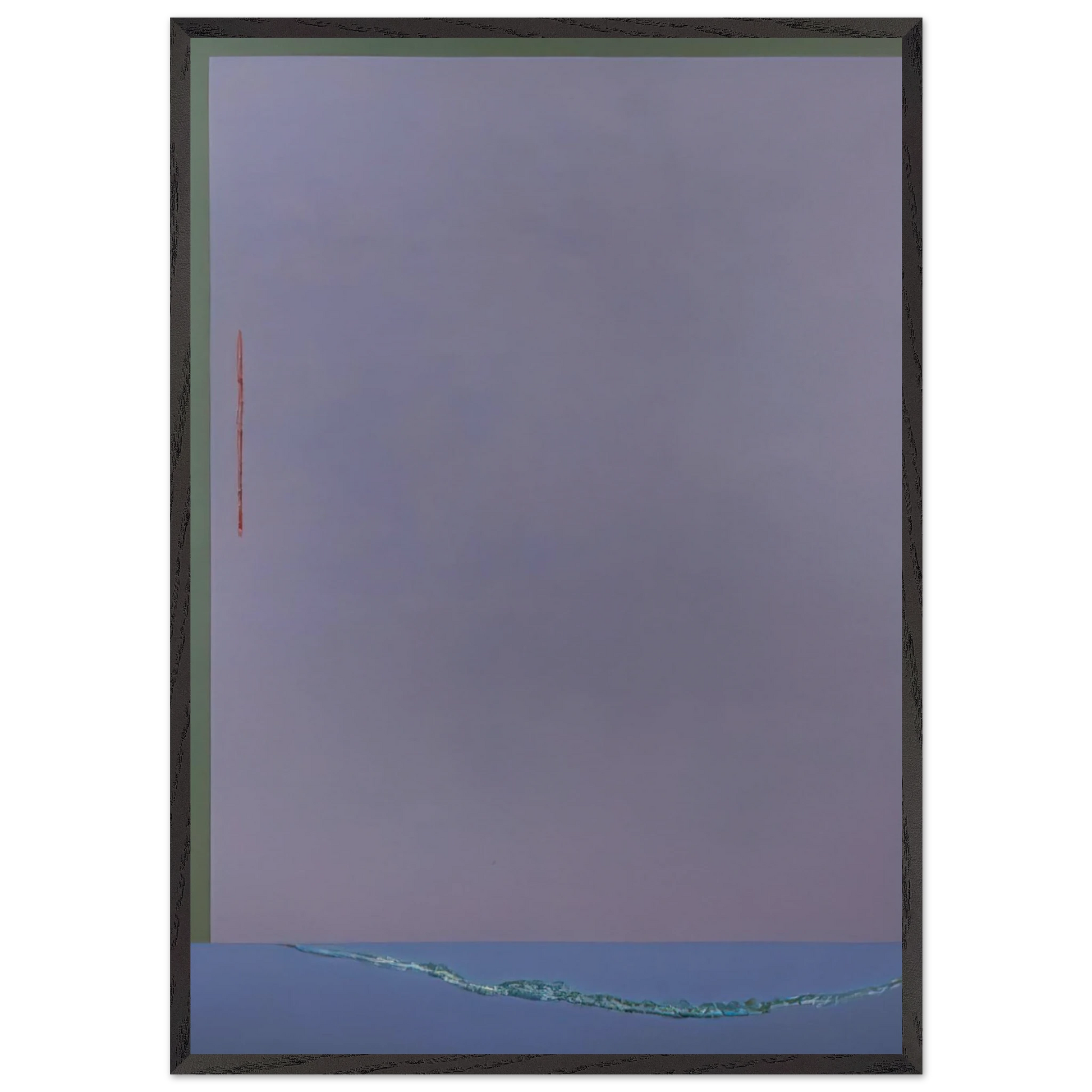 Infinity Field Nemea Series 4 - 1973 - Theodoros Stamos Framed Art Print – Black Wooden Frame - Default Title - -Framed Art Print