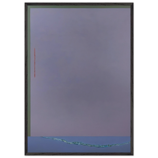 Infinity Field Nemea Series 4 - 1973 - Theodoros Stamos Framed Art Print – Black Wooden Frame - Default Title - -Framed Art Print