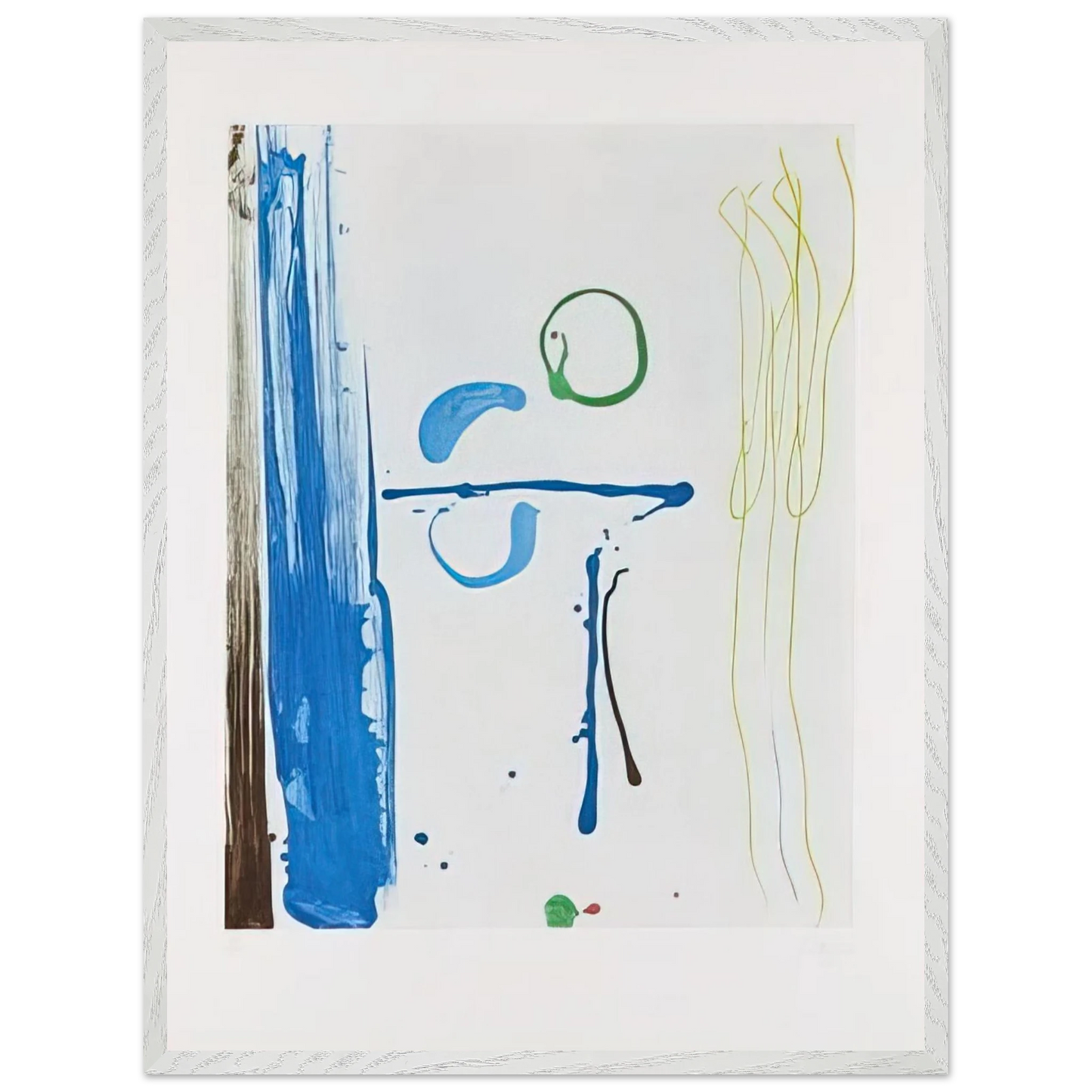 Helen Frankenthaler - Sunshine After Rain - 1987 Wall art - A2 (42 x 59.4  cm) - Fine Art Poster - -