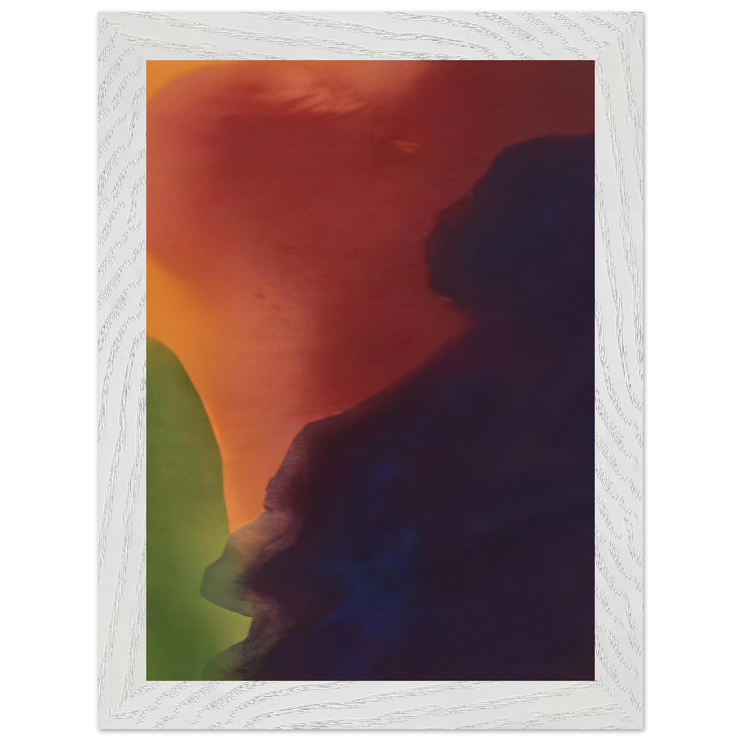 Helen Frankenthaler - Blue Atmosphere III - 1963 Wall art - A3 (29.7 x 42  cm) - Fine Art Poster - -