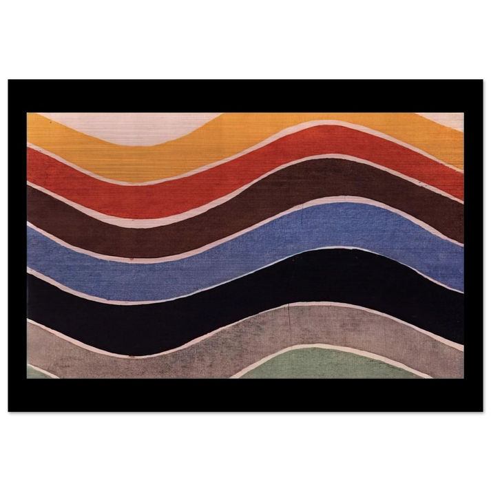 FABRIC PATTERN 1 - Sonia Delaunay Brushed Aluminum Print - 70x100 cm / 28x40 inches | Sonia Delaunay Aluminum Print | Sonia Delaunay Prints