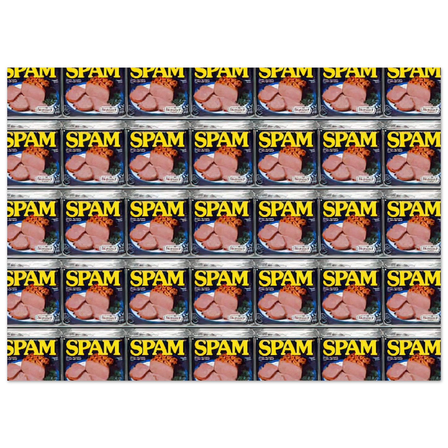 Andy Warhol - Spam Fine Art Poster - 75x100 cm / 30x40 inches