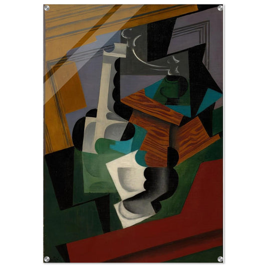 THE COFFEE MILL 1916 - Juan Gris Acrylic Print - 70x100 cm / 28x40″ inches | Juan Gris Wall Art | Juan Gris Prints