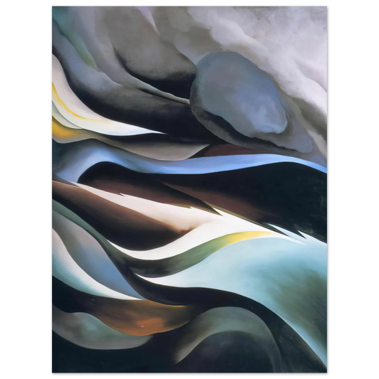 Georgia O'Keeffe - From the Lake Fine Art Poster - 13x18 cm / 5x7 inches