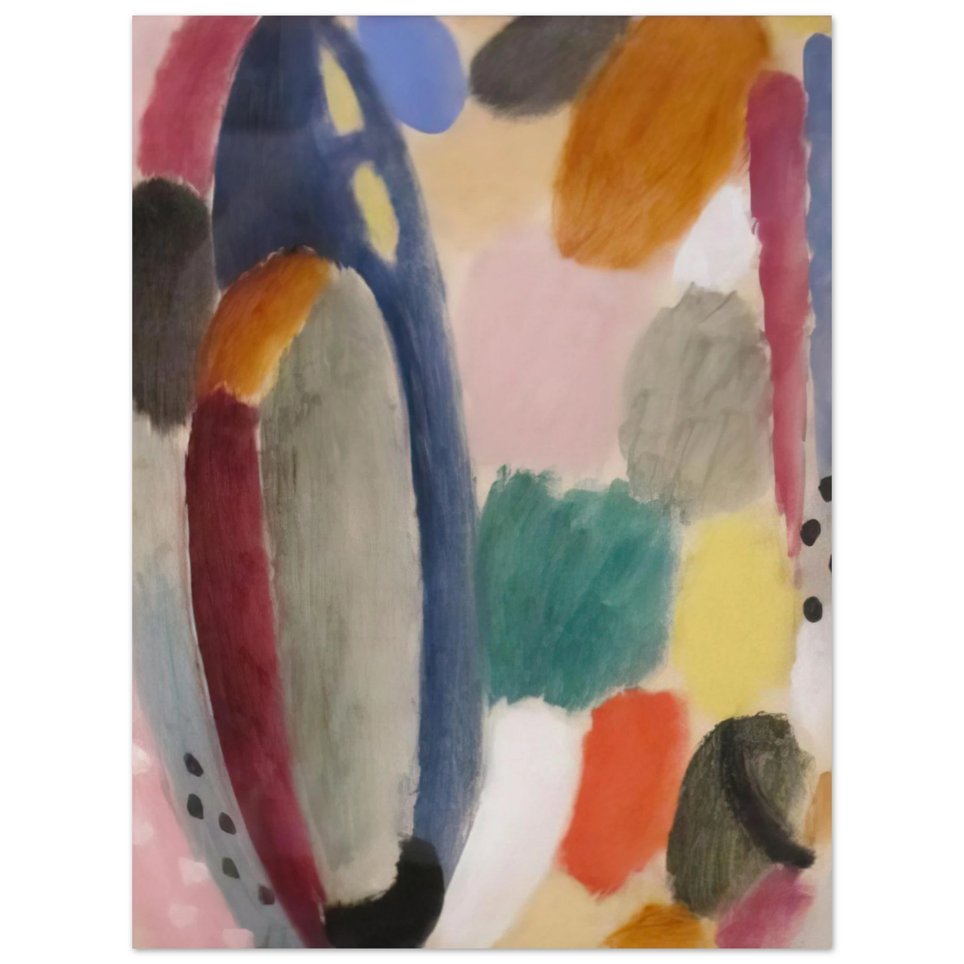 Alexej von Jawlensky - AUTUMN SOUND 1918 Fine Art Poster - Default Title