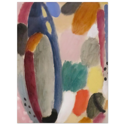 Alexej von Jawlensky - AUTUMN SOUND 1918 Fine Art Poster - Default Title