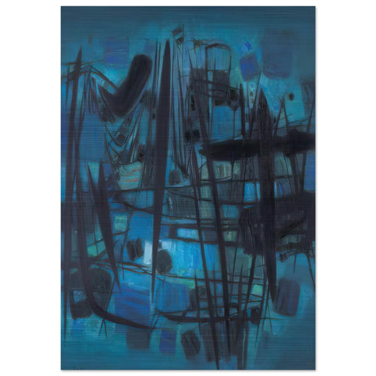 MILLE VIES SE CACHENT DANS LE BOIS - Chu teh Chun Brushed Aluminum Print - 70x100 cm / 28x40 inches | Chu teh Chun Aluminum Print | Chu teh Chun Prints