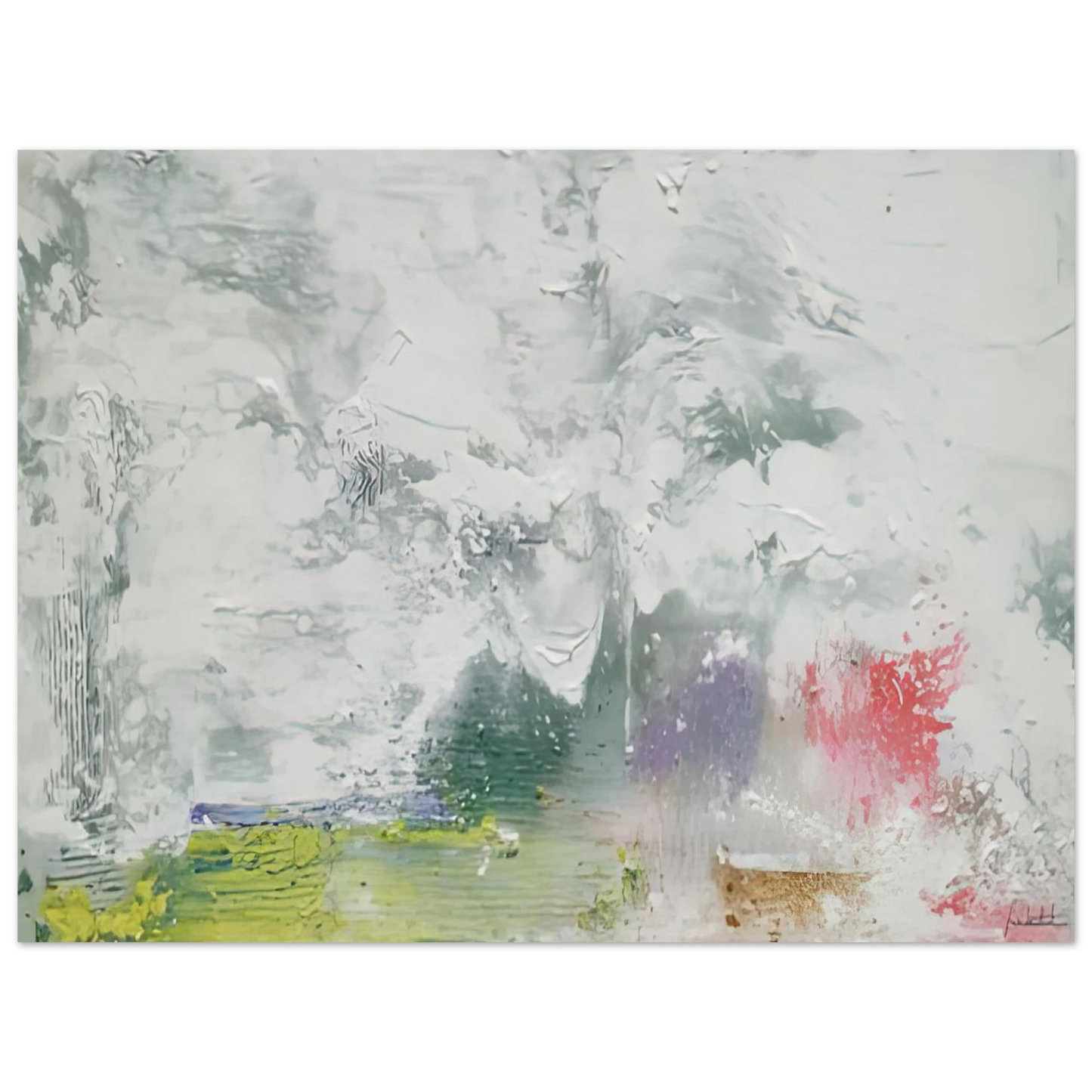 Helen Frankenthaler - Maelstrom, 1992- Wall Art - 21x29.7 cm / 8x12" - Fine Art Poster - -