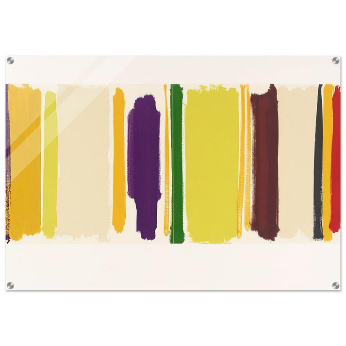 Untitled From The Shapes of Colour - 1978 - Patrick Heron Acrylic Print - 70x100 cm / 28x40″ inches