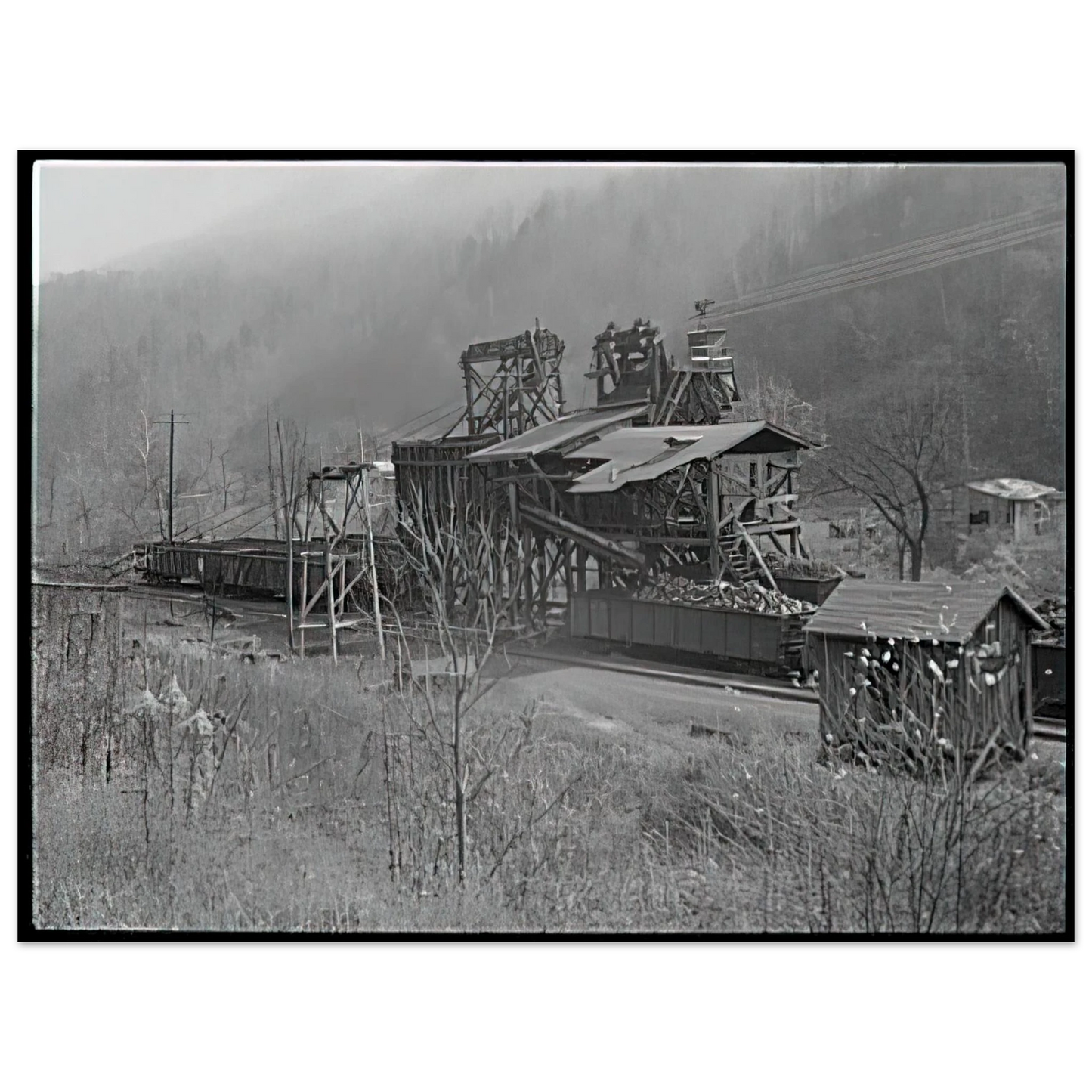 Ben Shahn - LOADING RECENTLY MINED COAL IN JENKINS 1935 Fine Art Poster - Default Title