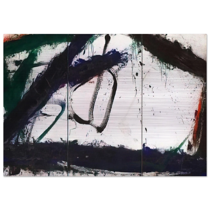 Frozen Summer - 1966 - Norman Bluhm Brushed Aluminum Print - 70x100 cm / 28x40 inches | Norman Bluhm Aluminum Print | Norman Bluhm Prints