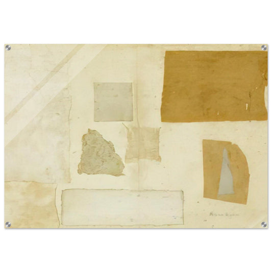 Gray Collage - 1953 - Anne Ryan Acrylic Print - 70x100 cm / 28x40″ inches