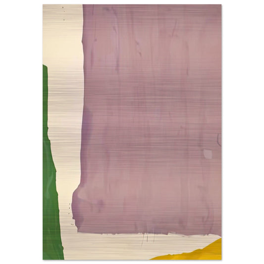 Mauve District, 1966- - Helen Frankenthaler Brushed Aluminum Print - 70x100 cm / 28x40 inches | Helen Frankenthaler Aluminum Print | Helen Frankenthaler Prints