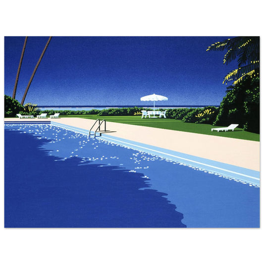 Hiroshi Nagai - Deck Wall Art - 21x29.7 cm / 8x12" - Fine Art Poster - -