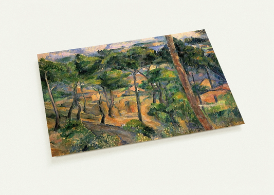 L'Estaque View Through The Pines By Paul Cézanne Pack of 10 Post Cards | Paul Cézanne Post Cards | A6 (10.5 x 14.8 cm) - 4.1 x 5.8 inches