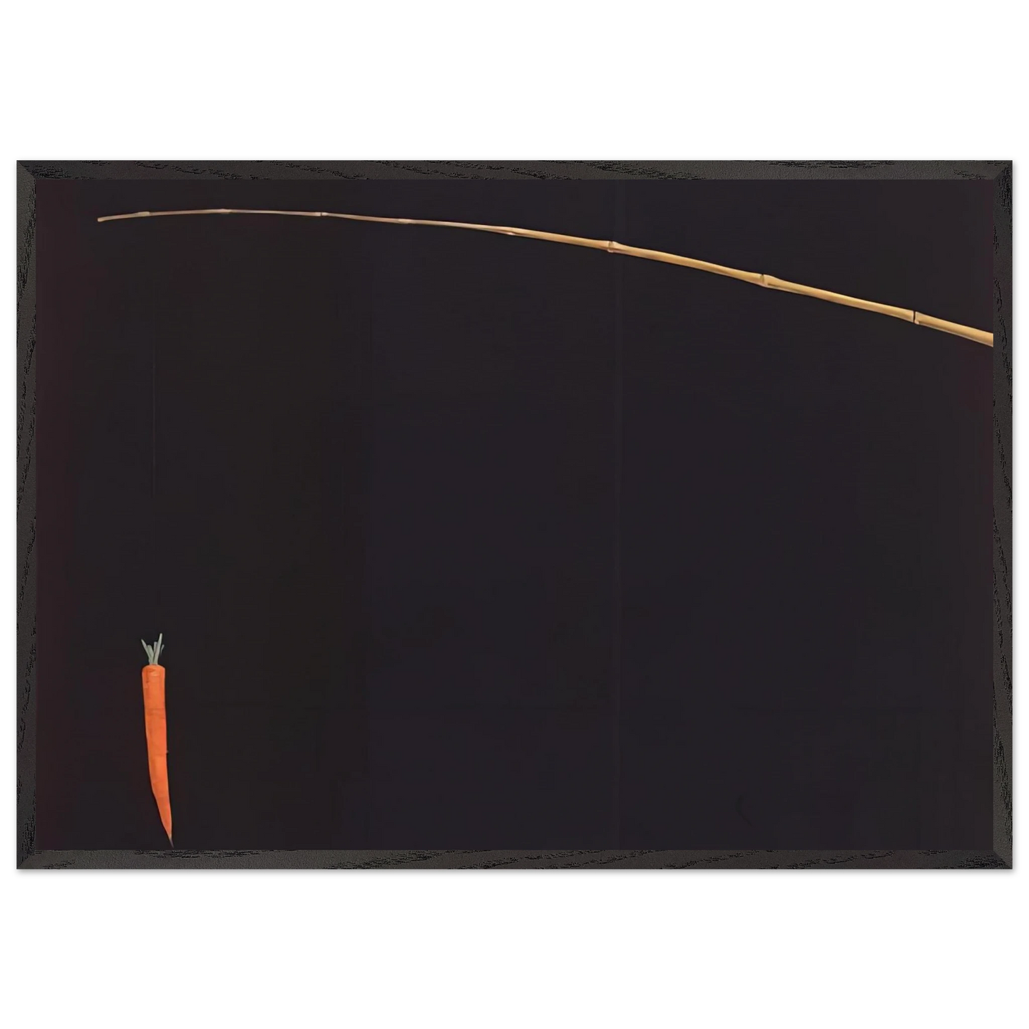 HI HONEY 1981 - Edward Ruscha Framed Art Print – Black Wooden Frame - Default Title - -Framed Art Print