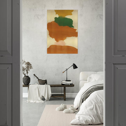 Untitled - 1963 - Helen Frankenthaler Brushed Aluminum Print - 70x100 cm / 28x40 inches | Helen Frankenthaler Aluminum Print | Helen Frankenthaler Prints