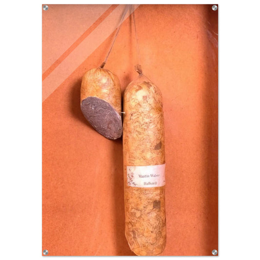 Literature Sausage - 1974 - Dieter Roth Acrylic Print - 70x100 cm / 28x40″ inches | Dieter Roth Wall Art | Dieter Roth Prints