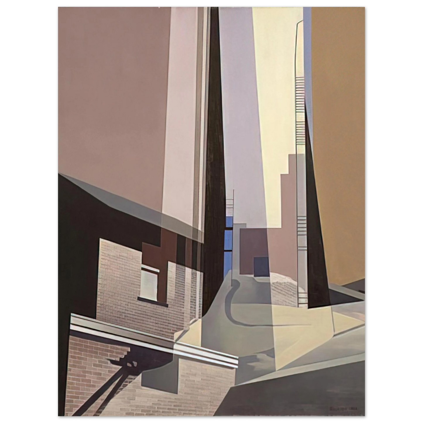 Charles Sheeler - New England Irrelevancies - 1953 Fine Art Poster - Default Title