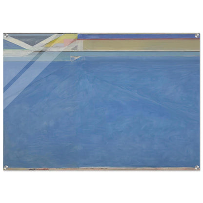 Ocean Park #129 - Richard Diebenkorn Acrylic Print - 70x100 cm / 28x40″ inches | Richard Diebenkorn Wall Art | Richard Diebenkorn Prints