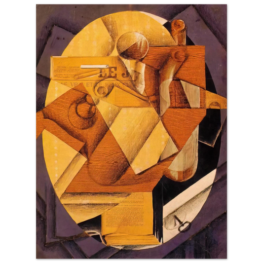 Juan Gris - THE TABLE 1914 Fine Art Poster - Default Title